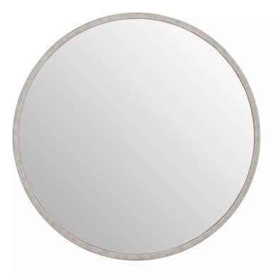 Saska Medium Antique Silver Wall Mirror