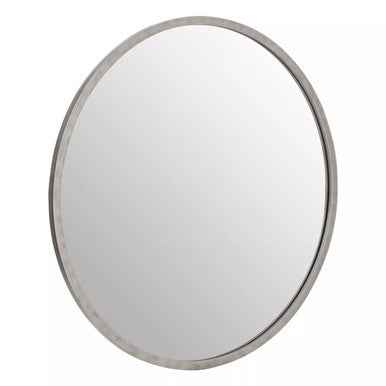 Saska Medium Antique Silver Wall Mirror