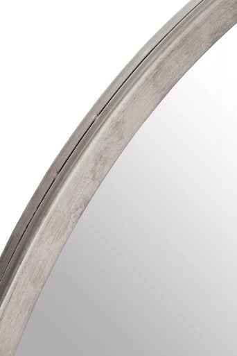 Saska Medium Antique Silver Wall Mirror