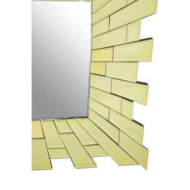 Glitzy Small Square Wall Mirror