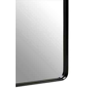Candi Matt Black Squared Wall Mirror