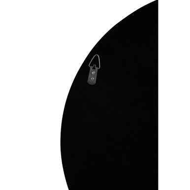 Athena Medium Round Silver Wall Mirror