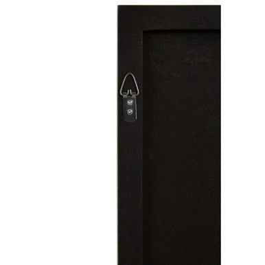 Ando Small Square Gold Finish Wall Mirror