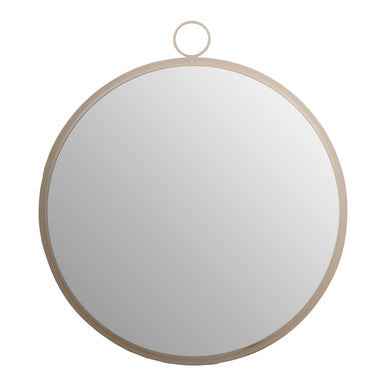 Karval Round Wall Mirror With Gold Finis