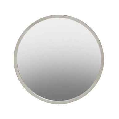 Saska Small Antique Silver Wall Mirror