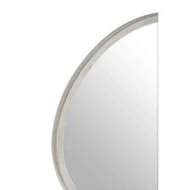 Saska Small Antique Silver Wall Mirror