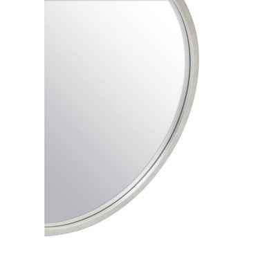 Saska Small Antique Silver Wall Mirror