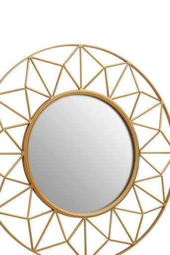 Matera 3D Round Wall Mirror