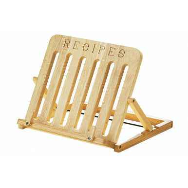 Soka Tropical Hevea Wood Cookbook Stand