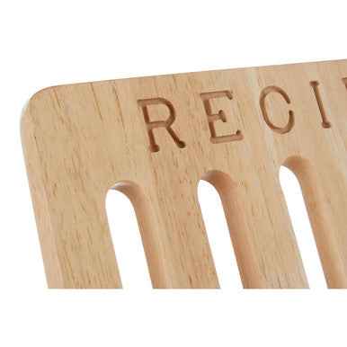 Soka Tropical Hevea Wood Cookbook Stand