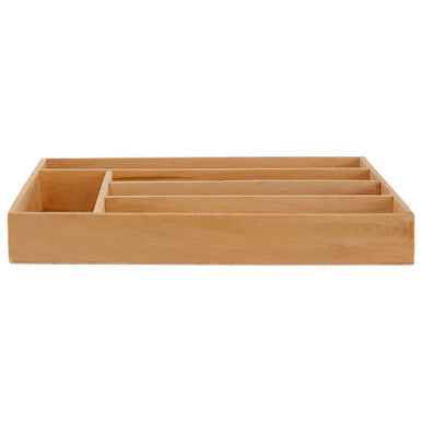 Birchwood 5 Compartment Cutlery Tray
