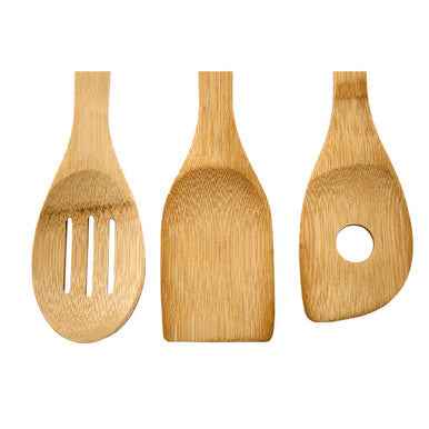 Aleki 6Pc Bamboo Kichen Utensil Set