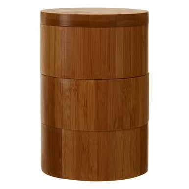 Bessan Bamboo Natural Cylindrical Storage Set
