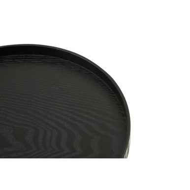 Bessan Medium Black Fir Wood Tray