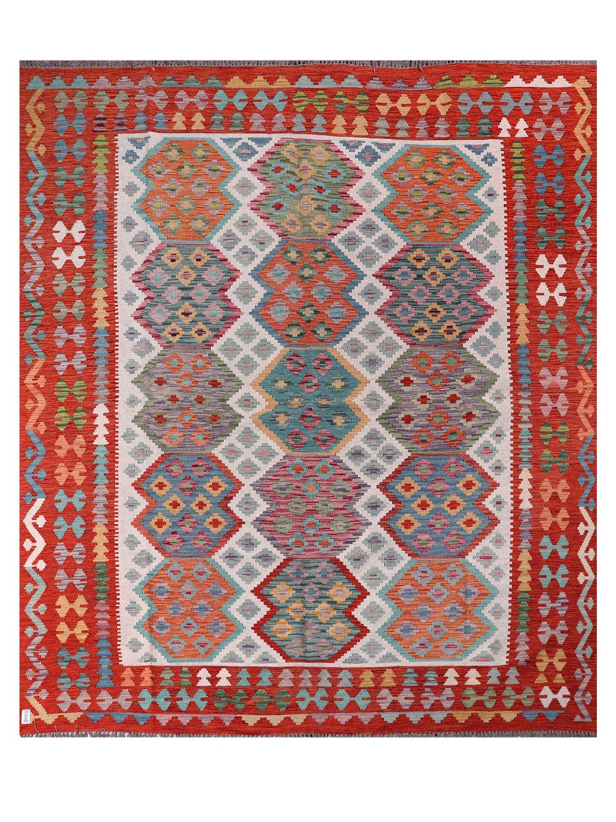 Maimana Afghanistan Kilim Rug - 292 x249 cm