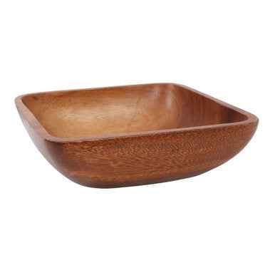Kora Acacia Large Square Serving Bowl