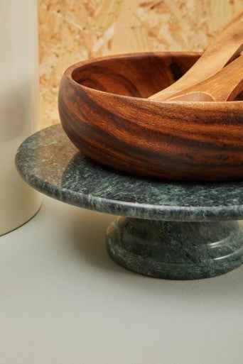 Kora Acacia Large Round Salad Bowl