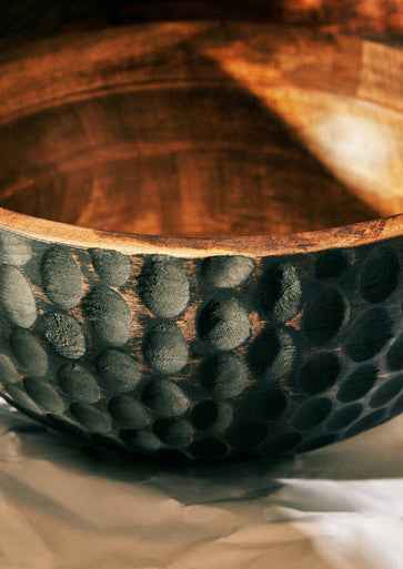 Kara Small Mango Wood Bowl