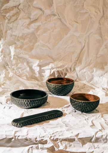 Kara Large Mango Wood Bowl