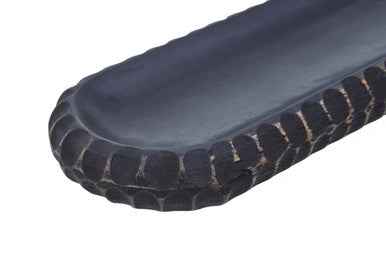 Kara Black Mango Wood Serving Dish