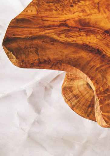 Kora Olive Wood Cake Stand