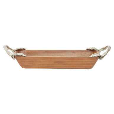 Vine Acacia Wood Small Rectangular Serving Dish