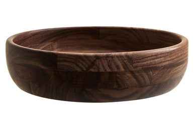 Rosi Small Sheesham Wood Shallow Salad Bowl