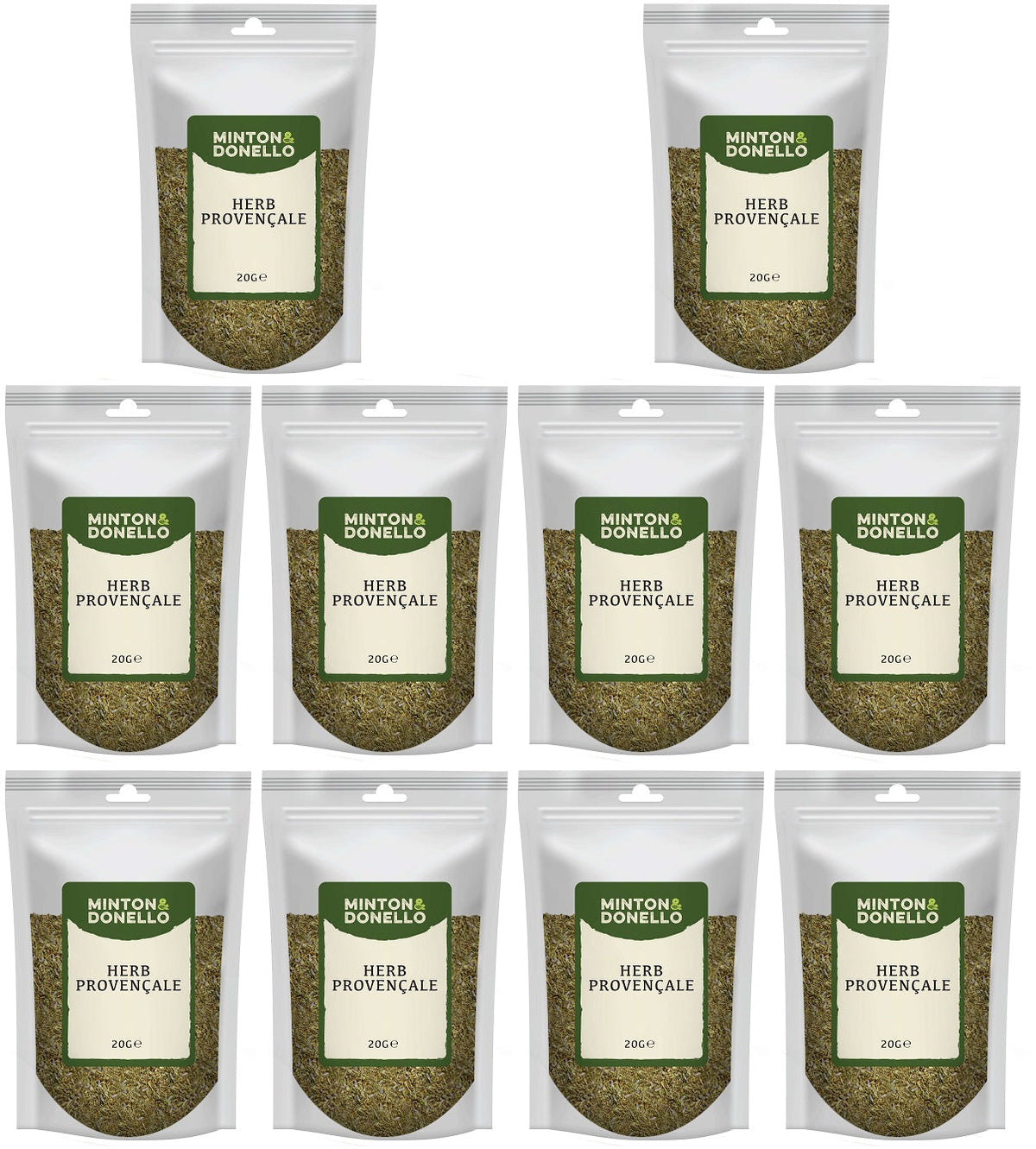 10 x Minton & Donello Herb Provençale - 20g