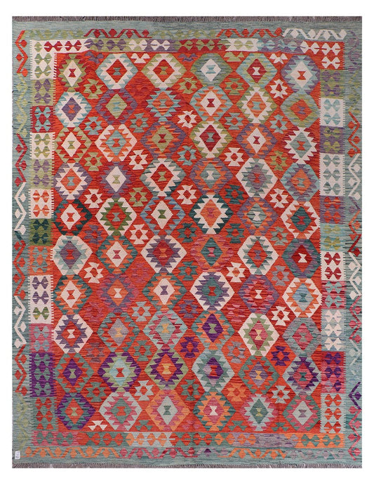 Maimana Afghanistan Kilim Rug - 333 x258 cm