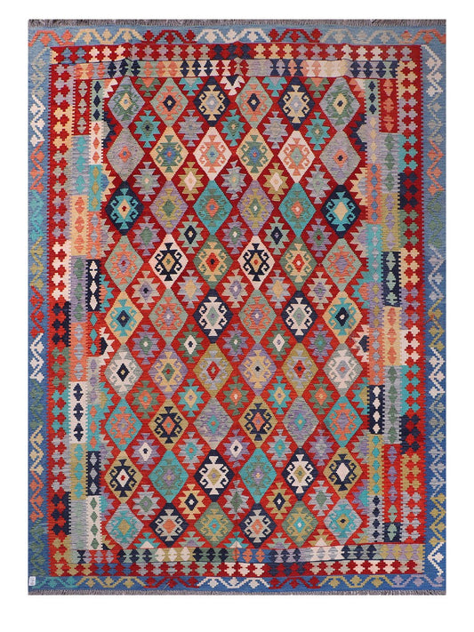 Maimana Afghanistan Kilim Rug - 351 x255 cm