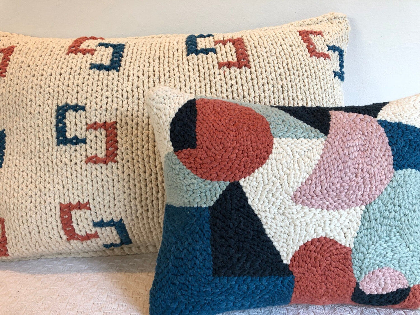 Punch Needle Cushion Cover - Pattern 4