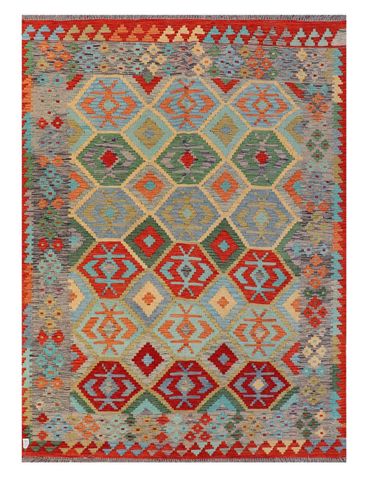 Maimana Afghanistan Kilim Rug - 248 x180 cm