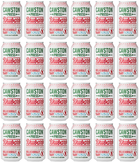 24 x Cawston Press Sparkling Rhubarb - 330ml