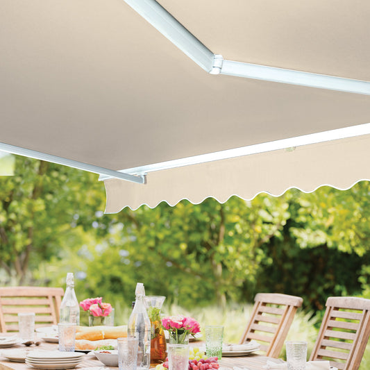 Greenhurst Easy Fit Balmarol Patio Awning | 2.5m, 3m & 3.5m