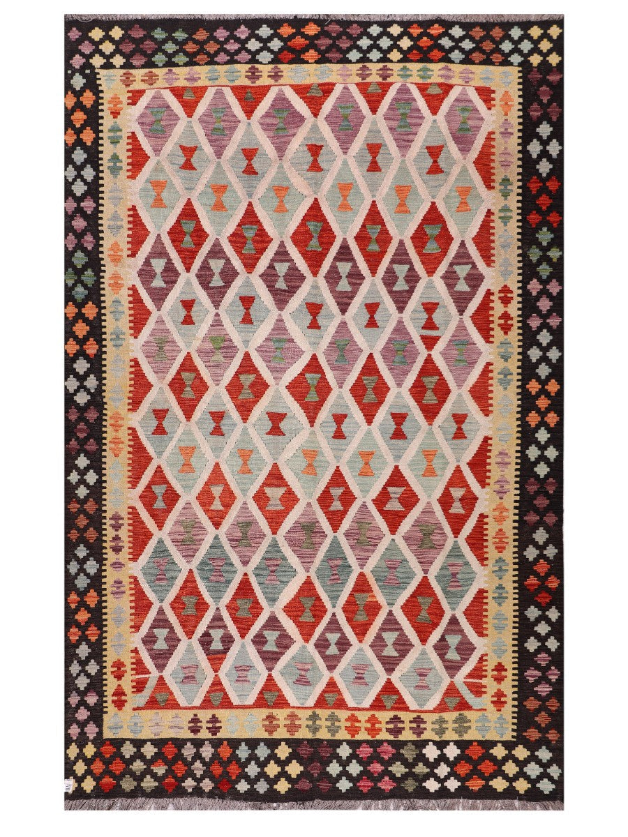 Maimana Afghanistan Kilim Rug - 301 x195 cm