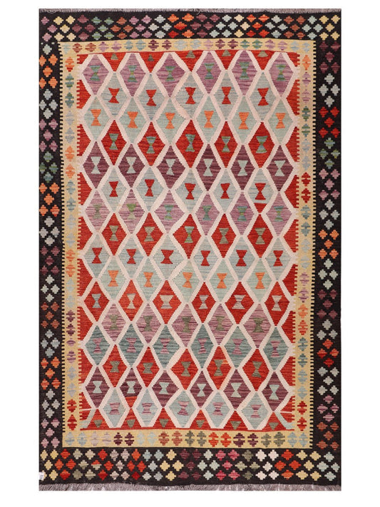 Maimana Afghanistan Kilim Rug - 301 x195 cm