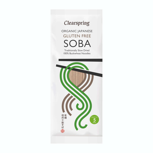 Clearspring Soba - 100% Buckwheat Organic - 200g