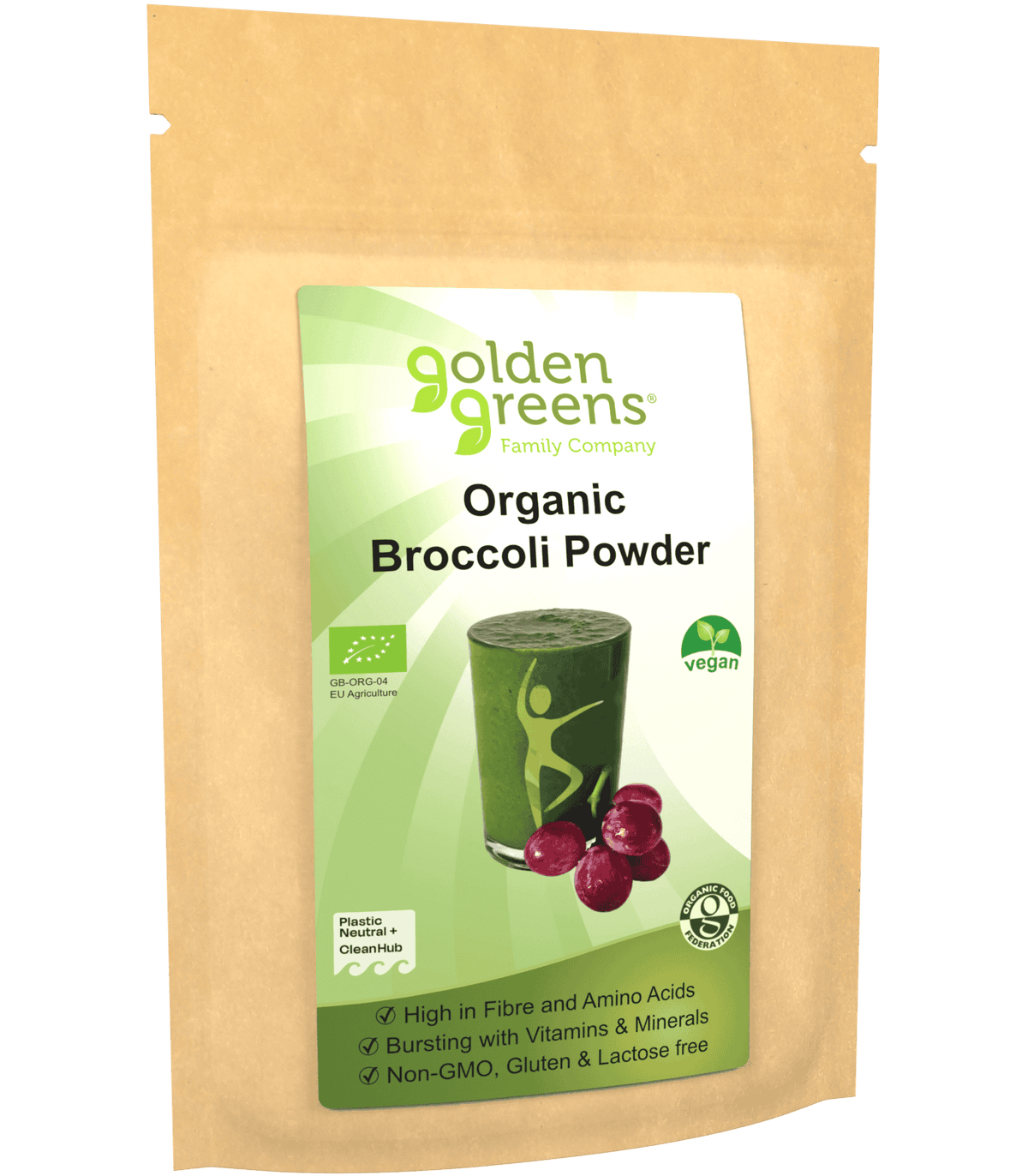 Golden Greens Organic Broccoli Powder  - 200g