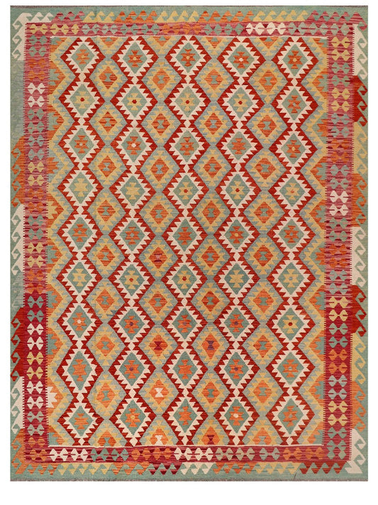 Maimana Afghanistan Kilim Rug - 345 x260 cm