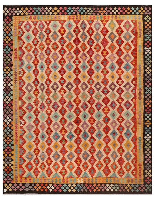 Maimana Afghanistan Kilim Rug - 396 x312 cm