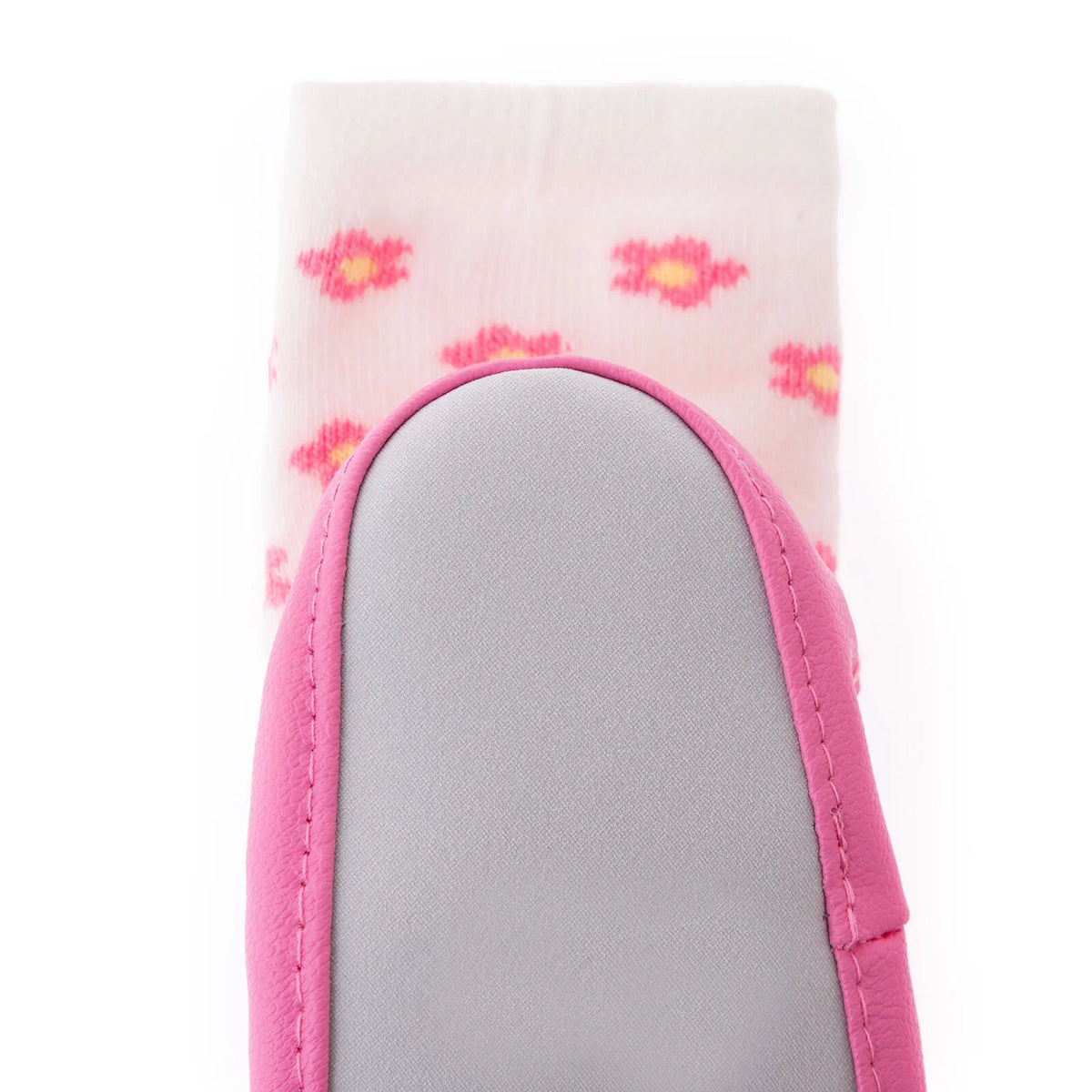 HelloBaby Floral Print Slipper Baby Socks