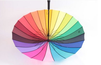 Large Rainbow Umbrella