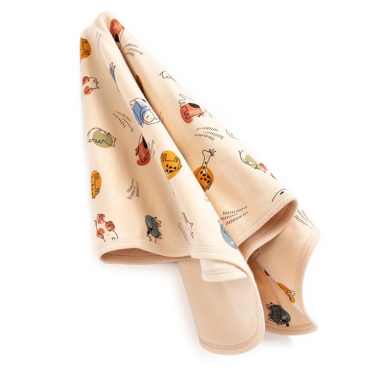 Little Dreams Printed Single Jersey Baby Blanket (80 x 80 cm)