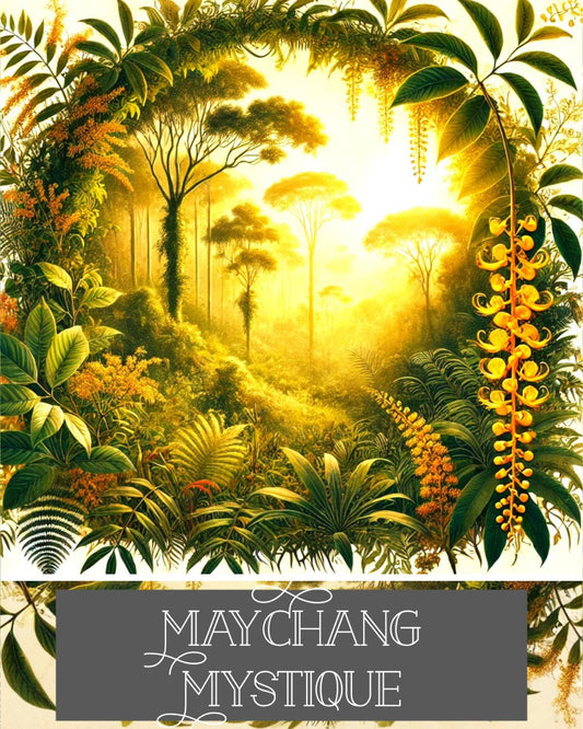 11ml MayChang Perfume Roll-On  – Zesty, Uplifting, & Bursting with Joy