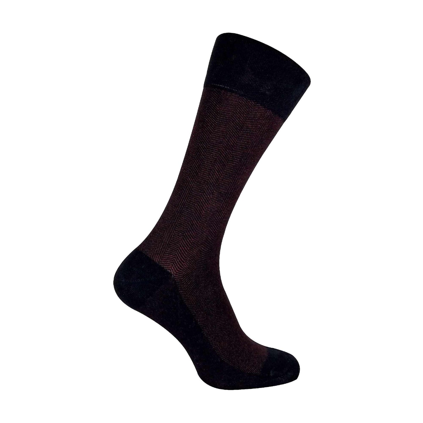 1 Pack Mens Luxury Breathable Bamboo Suit Dress Socks