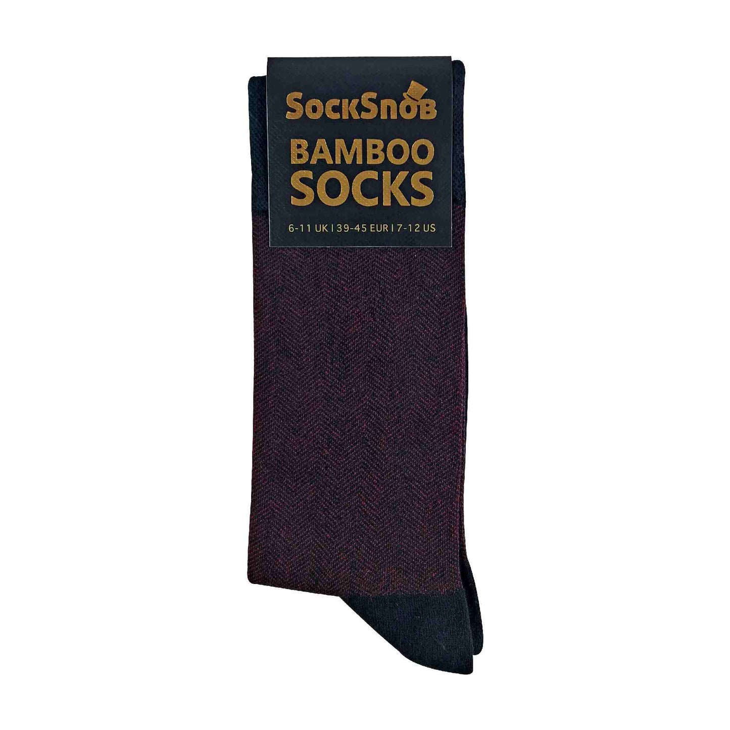 1 Pack Mens Luxury Breathable Bamboo Suit Dress Socks