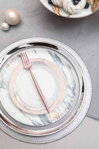 Knightsbridge Set Of 4 Round Placemats