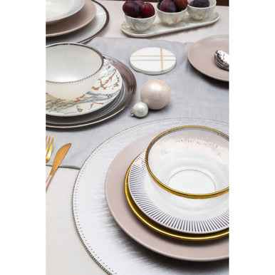 Knightsbridge Set Of 4 Round Placemats