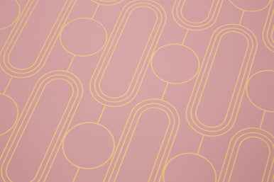 Frosted Deco Set Of 4 Pink Placemats