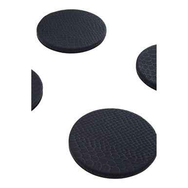 Mixology Set Of Four Black Coasters